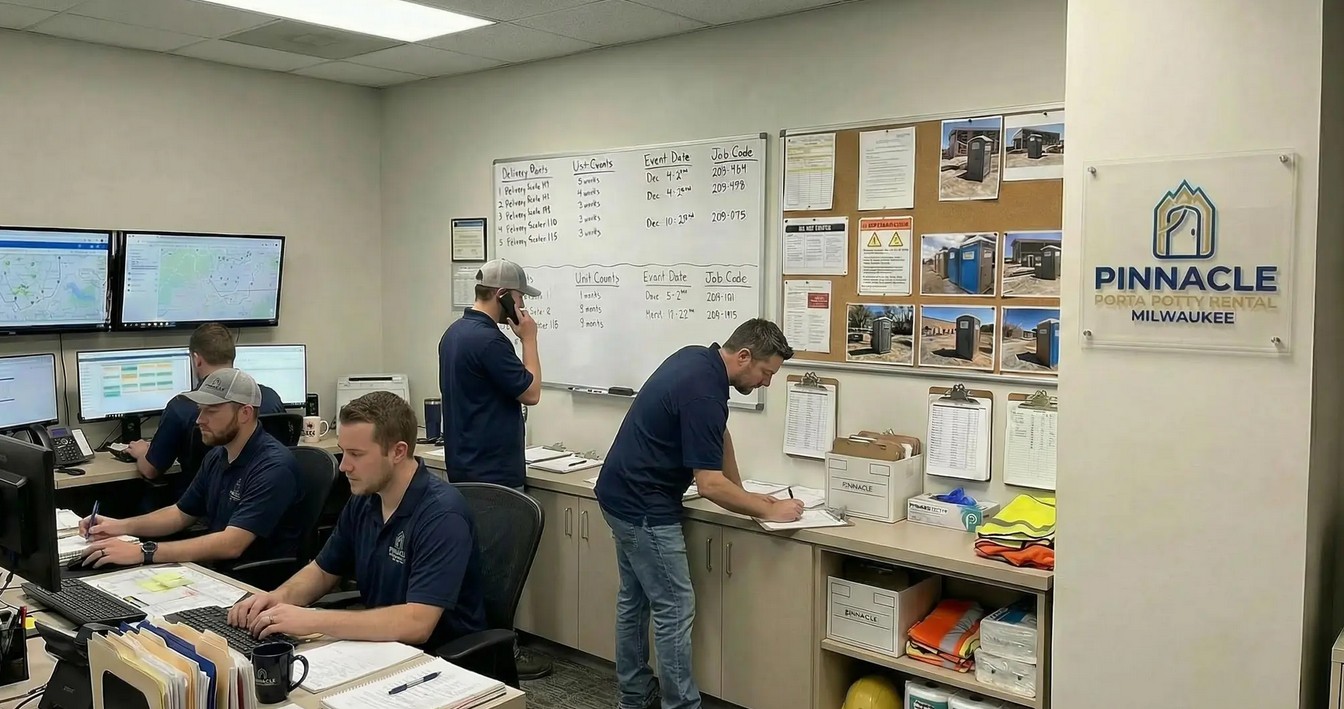 Pinnacle Porta Potty Rental Milwaukee Team